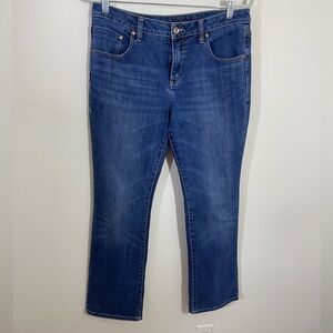 Jag sz 14p med wash boot cut jeans
